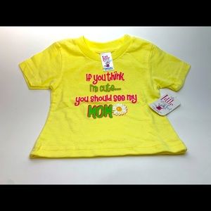 T-SHIRT Baby Girl 12 Months - LITTLE TEEZ